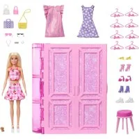 Barbie Spielwelt Traumkleiderschrank mit Modepuppe