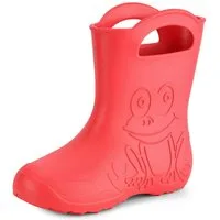 Ladeheid EVA Regenschuhe für Frauen LA-CA-09 Gummistiefel Damen federleichte Gartenschuhe mit Griffen