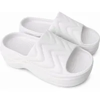 VewoTex Damen Pantoletten » Badelatschen mit Wellenmuster » Badepantolette (1 Paar, 1-tlg., Kein Set) Badeschuhe mit dicker Sohle » Slipper