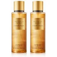 Victorias Secret Duft-Set Coconut Passion Fragrance Mist 2 x 250 ml Doppelpack Body Spray, Kokos- und Vanilleduft im Vorteilspack