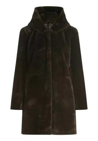 Betty Barclay - Plüschjacke Dunkelbraun - Gr. - 36
