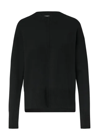comma - Strickpullover schwarz - Gr. - 40