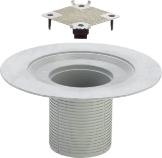 Viega Aufsatz 4932.3, in 100mm Edelstahl 709129