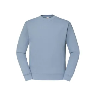 Fruit of the Loom - "Classic" Sweatshirt für Herren angesetzte Ärmel (Graublau)