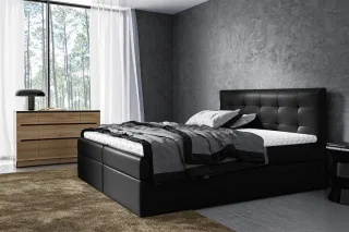 Boxspringbett Schlafzimmerbett VIDE XL 120x220cm in div. Farbvarianten