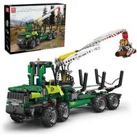 Mould King MK Holztransporter 938 Teile Konstruktionsspielsteine, (938 St)