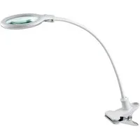 Lumeno Lupenlampe 680X LED Klemmleuchte mit 30 SMD-LEDs, 6 Watt, LED fest integriert, Kaltweiß, 6500 K