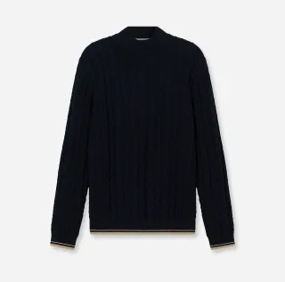 OLYMP - OLYMP Casual Strick marine - Gr. - XXL