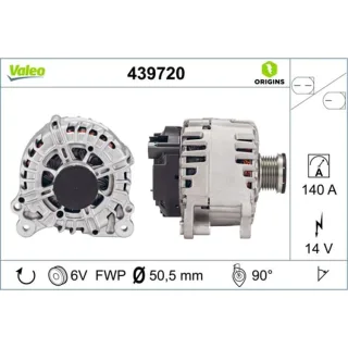 Valeo Lichtmaschine Audi Seat Skoda VW 439720
