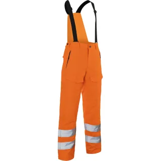 KÜBLER REFLECTIQ Wetterhose PSA 2 warnorange 3XL - 2996 8231-37-3XL