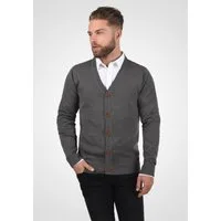Blend Cardigan BHLennard Strickjacke mit Ton-in-Ton Ellenbogenpatches