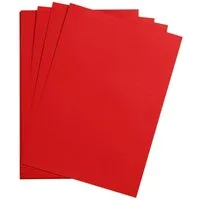 CLAIREFONTAINE Fotopapier Maya Bastelkarton A4 185g 25 Bogen - Rot 975256C, Bögen Clairefontaine