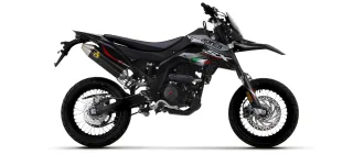 Sport Auspuff Arrow Thunder Alu BLACK Aprilia RX / SX 125 Bj. 2021-2024 EURO-5 eintragungsfrei / ABE