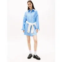 Tommy Jeans Hemdblusenkleid TJW OVS MINI SHIRT DRESS EXT