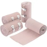LuxusKollektion Stützbandage Elastische Bandage Wrap Packung Mit Zusätzlichen Clips 4&8 - 3 & 4