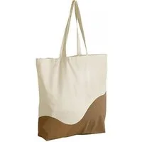 Westford Mill Einkaufsshopper Organic Cotton Wave Print Maxi Bag