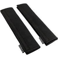 ECENCE Rücksitzorganizer 2x Gurtschoner Schwarz mit roter Naht Gurtpolster