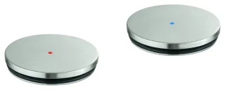 GROHE Kappe 101300 2 Stück supersteel, 101300DC00 101300DC00