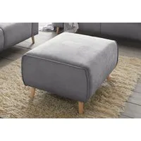Home affaire Hocker Janek, mit Keder in scandinavischem Design