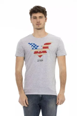 Eagle Grafik T-Shirt Amerikanische Flagge