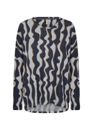 Soyaconcept - SC-BIARA AOP 148 c navy blazer mel. - Gr. - M