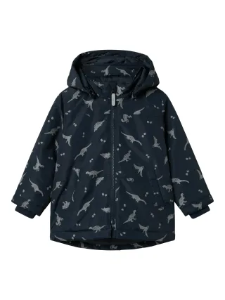 NAME IT - NMMMAX PA JACKET REF AOP NOOS dark sapphire - Gr. - 122