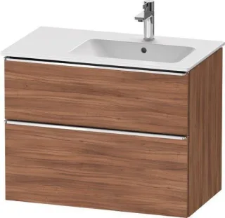 Duravit D-Neo Waschtischunterbau wandhängend Nussbaum Matt 810x462x625 mm - DE4367010790000 DE4367010790000