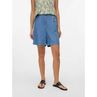 Vero Moda Shorts VMFLEUR HW BERMUDA TENCEL SHORTS GA Viskose, loose fit