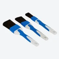 Spectrum Flachpinsel Flachpinsel 3 Stück Synthetikhaar Pinselset, (3er Set, 3 St)