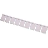 Piebert Flaschenhalter Flaschenrechen für Kühlschrank 31x4,5x3,5cm Zum Klemmen Flexibel weiß