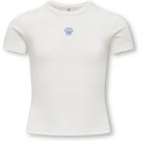 KIDS ONLY T-Shirt KOGLIVA JUNE EMB S/S TEE CS ZA JRS