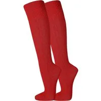 TippTexx 24 Trachtensocken 2 Paar Kniebundhosen-Strümpfe, Kniebundstrümpfe, Trachtenstrümpfe (2 Paar) mit eingestricktem Muster