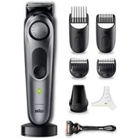 Braun Gesichtshaarrasierer BT7420 Barttrimmer Professional - 40 Längen (0,5 mm), Pro-Klinge