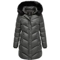 REPUBLIX Winterjacke ANAYA Damen Gefütterte Dicke Glanz Winter Jacke Mantel Parka mit Kapuze