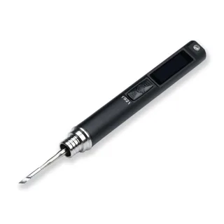 TS21 Precision Soldering Iron 100W USB Type-C Fast Heat Adjustable Temperature OLED Display Lightweight Portable Solderi