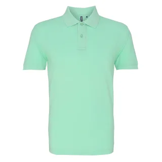 Asquith & Fox Herren Polohemd mit kurzen Ärmeln (Mint)