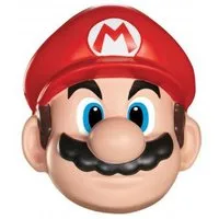 Nintendo Verkleidungsmaske Nintendo Super Mario Maske - Mario/ Erwachsen
