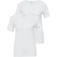 s.Oliver T-Shirt (2-tlg) aus Interlockjersey im 2er-Pack