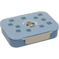 LÄSSIG Lunchbox Lässig Brotdose Kinder - Bento Lunchbox Pattern Party, Blau