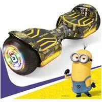 Gyroor Balance Scooter JD6, 6,5 Zoll Dual-Motor​ Minions Hoverboard mit Rundum-LED-Licht, (1 tlg), Bluetooth 500 W, 12.00 km/h, 15° Steigung, Für Kinder und Erwachsene