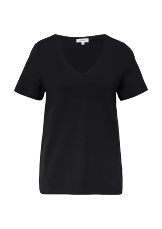 s.Oliver - T-Shirt schwarz - Gr. - 46