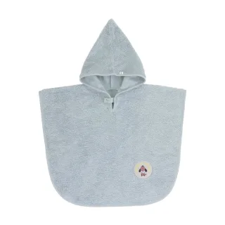Lässig Frottee Poncho (1-3 Jahre), blau