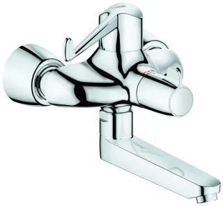 GROHE THM-WT-Batterie Grohtherm Special 34020 Wandmont. Armhebelbetätigung chrom, 34020001 34020001