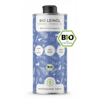 Wolfsbacher Natur Bio Leinöl 1 l