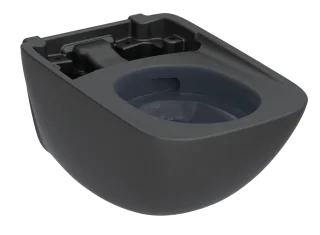 TOTO WC für NEOREST WX1 matt Schwarz, Wand-WC randlos, Tiefspüler, CW927PMZY#MBL CW927PMZY#MBL