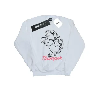 Disney - "Bambi Thumper Line Drawing" Sweatshirt für Damen (Weiß)