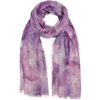 Caspar Modeschal SC532 Damen Sommer Schal aus weichem Modal floralem Muster