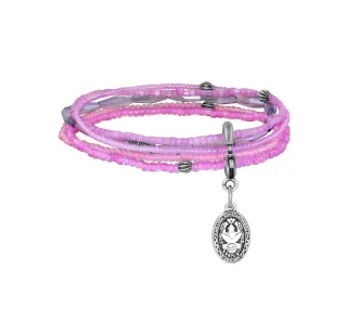 konplott - Armband - Petit Glamour dAfrique pink/violet