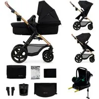 Kinderkraft Kombi-Kinderwagen MOOV 2 4in1 EVA, (Set), mit EVA-Rädern