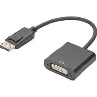 DisplayPort auf DVI Adapter / Konverter schwarz